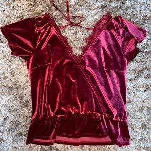 Velvet Abercrombie & Fitch top